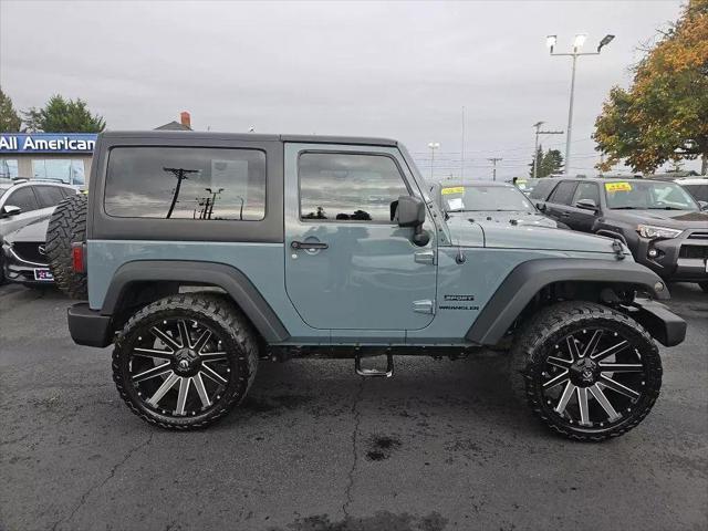 used 2015 Jeep Wrangler car, priced at $21,612