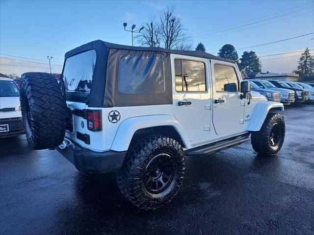 used 2015 Jeep Wrangler Unlimited car, priced at $20,902