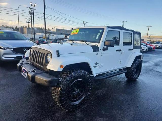 used 2015 Jeep Wrangler Unlimited car, priced at $20,902