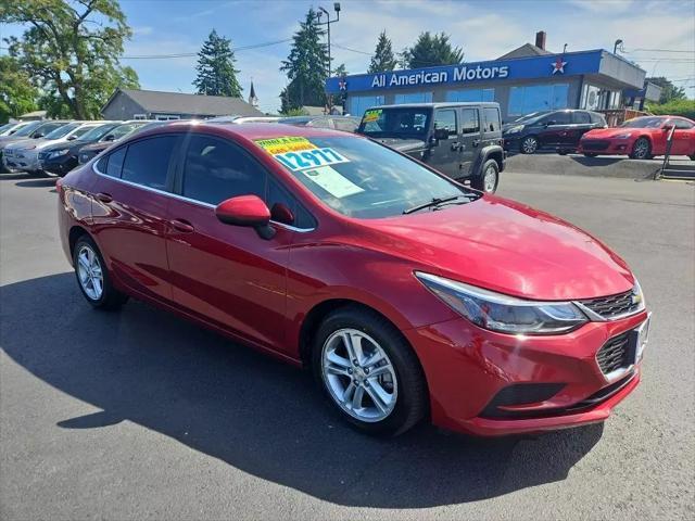 used 2018 Chevrolet Cruze car, priced at $12,977