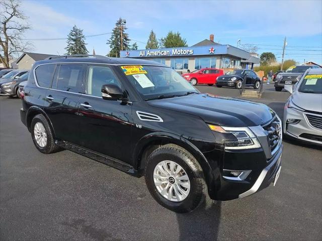 used 2021 Nissan Armada car, priced at $25,652
