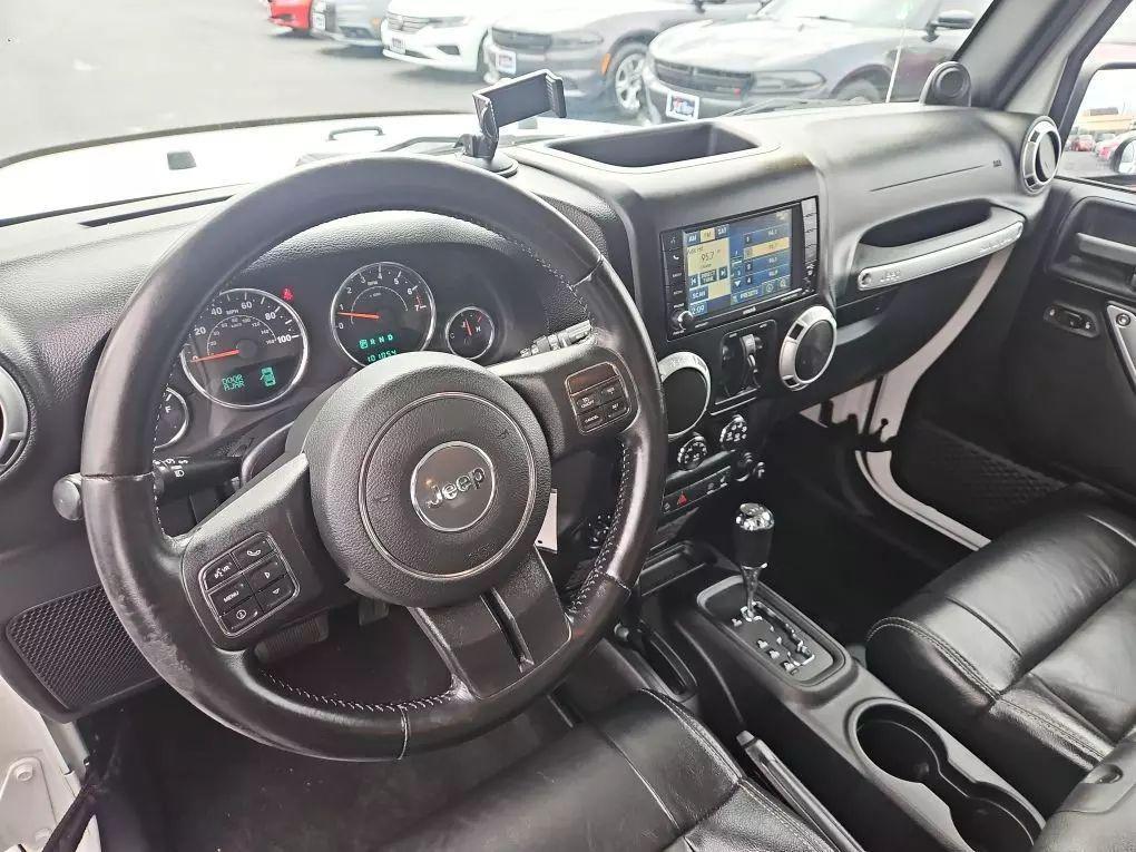 used 2012 Jeep Wrangler Unlimited car, priced at $14,977