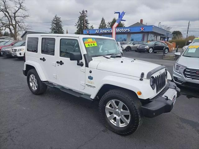 used 2012 Jeep Wrangler Unlimited car, priced at $19,977