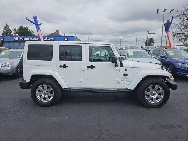 used 2012 Jeep Wrangler Unlimited car, priced at $19,977