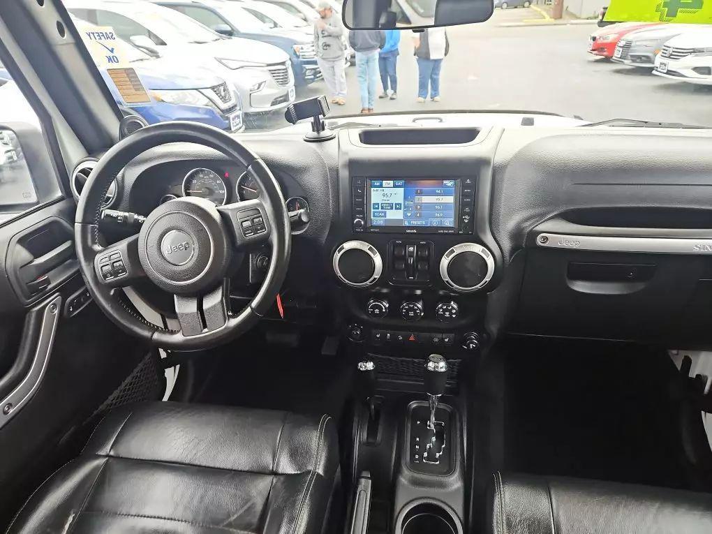 used 2012 Jeep Wrangler Unlimited car, priced at $14,977