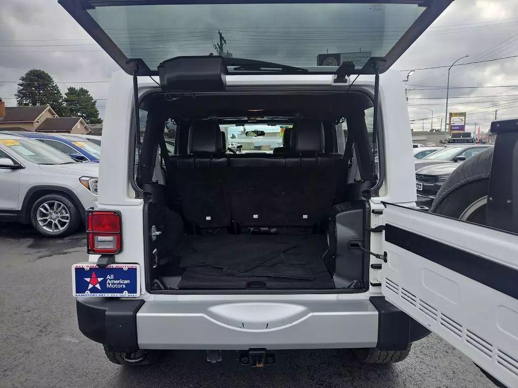used 2012 Jeep Wrangler Unlimited car, priced at $14,977
