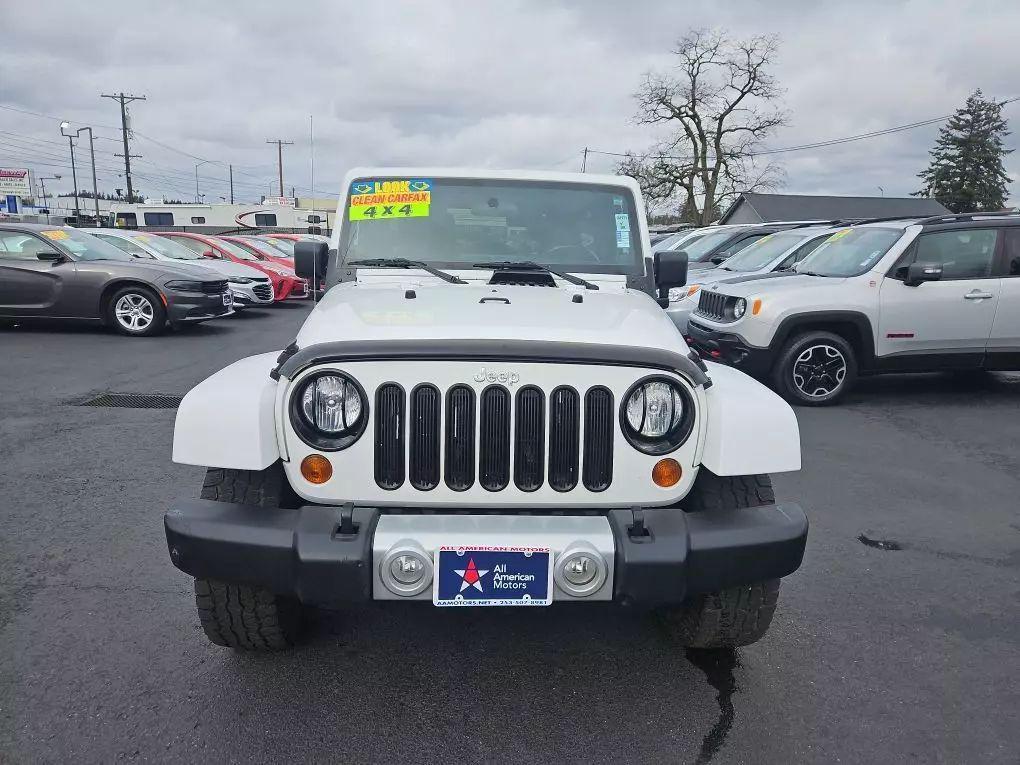 used 2012 Jeep Wrangler Unlimited car, priced at $14,977