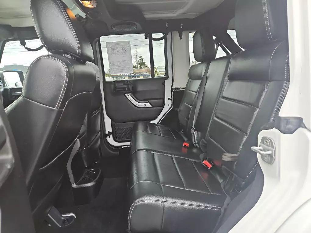 used 2012 Jeep Wrangler Unlimited car, priced at $14,977