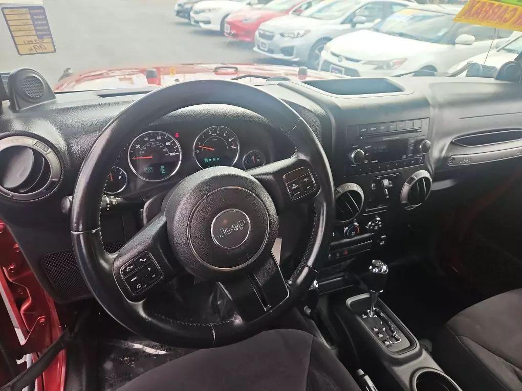 used 2013 Jeep Wrangler Unlimited car, priced at $14,977