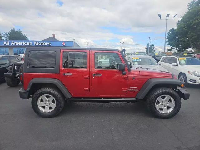 used 2013 Jeep Wrangler Unlimited car, priced at $16,261