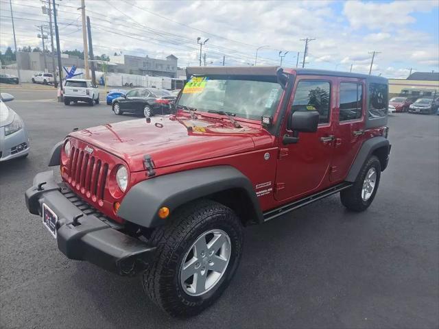 used 2013 Jeep Wrangler Unlimited car, priced at $16,261