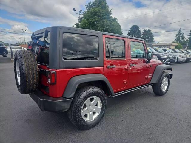 used 2013 Jeep Wrangler Unlimited car, priced at $16,261