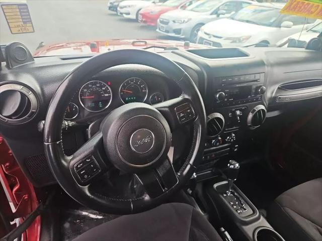 used 2013 Jeep Wrangler Unlimited car, priced at $16,261