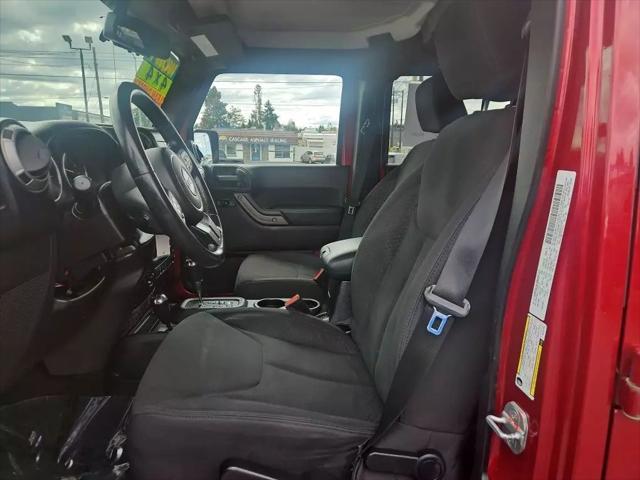 used 2013 Jeep Wrangler Unlimited car, priced at $16,261