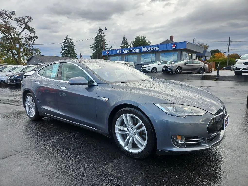 used 2014 Tesla Model S car, priced at $21,912
