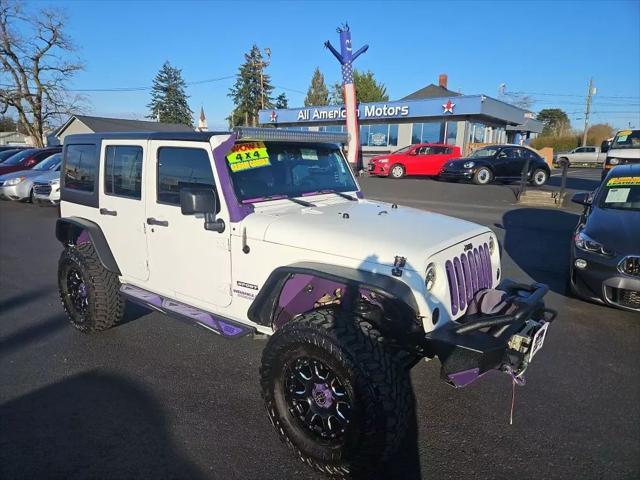 used 2014 Jeep Wrangler Unlimited car, priced at $19,995