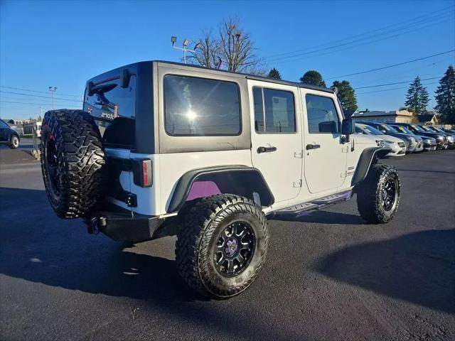 used 2014 Jeep Wrangler Unlimited car, priced at $19,995