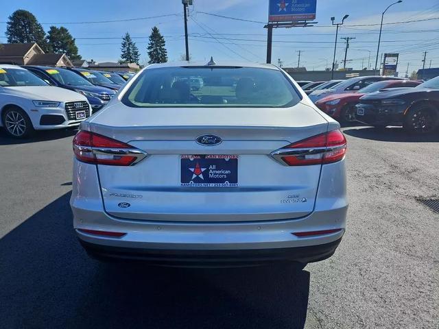 used 2019 Ford Fusion Hybrid car, priced at $17,671