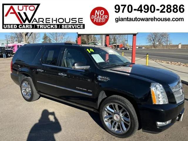 used 2014 Cadillac Escalade ESV car, priced at $22,498