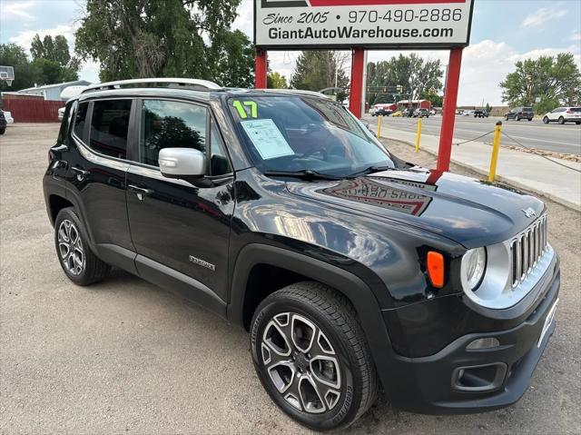 used 2017 Jeep Renegade car, priced at $13,999