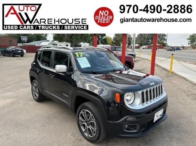 used 2017 Jeep Renegade car, priced at $13,999