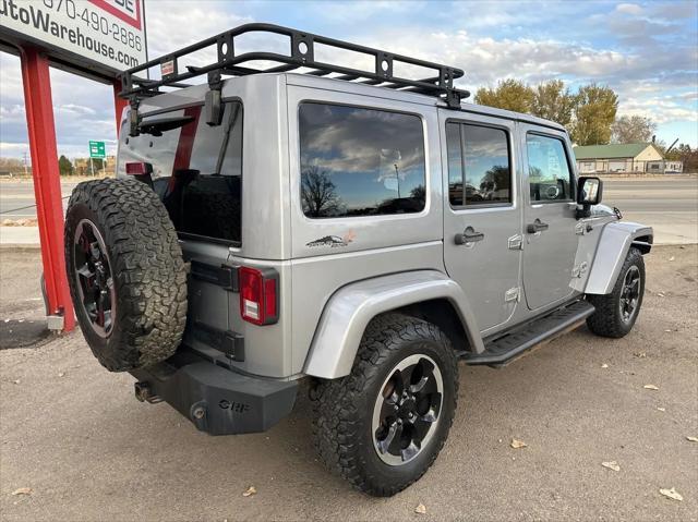 used 2014 Jeep Wrangler Unlimited car, priced at $18,998