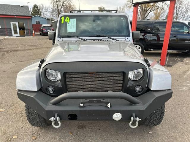 used 2014 Jeep Wrangler Unlimited car, priced at $18,998