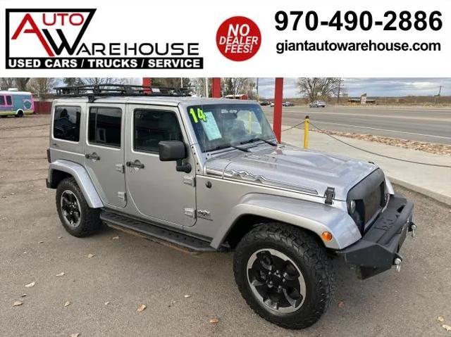 used 2014 Jeep Wrangler Unlimited car, priced at $18,998