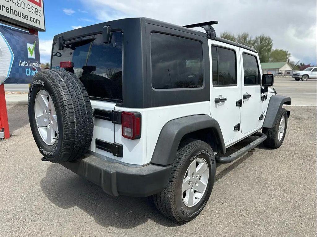 used 2017 Jeep Wrangler Unlimited car, priced at $21,998