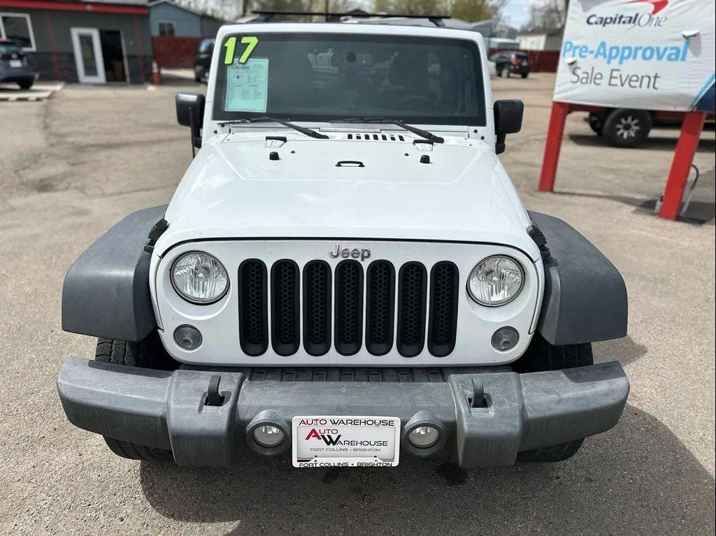 used 2017 Jeep Wrangler Unlimited car, priced at $21,998