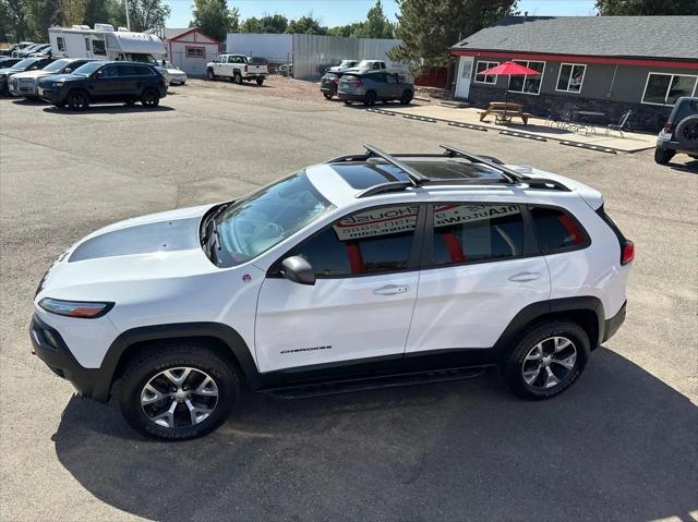 used 2017 Jeep Cherokee car, priced at $19,498