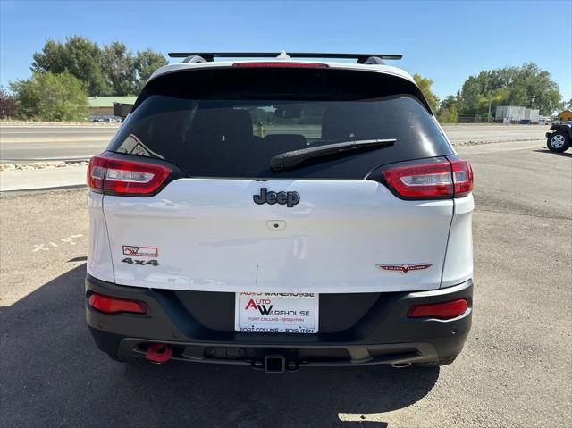 used 2017 Jeep Cherokee car, priced at $19,498