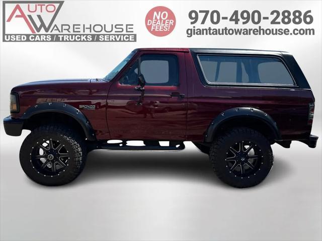 used 1993 Ford Bronco car, priced at $33,498