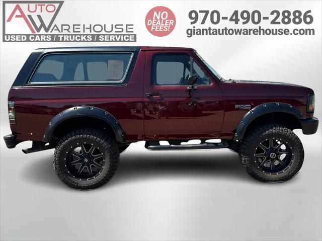 used 1993 Ford Bronco car, priced at $33,498