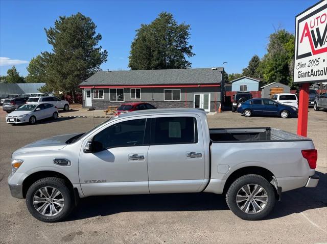 used 2017 Nissan Titan car, priced at $21,498