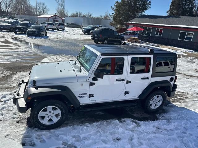 used 2017 Jeep Wrangler Unlimited car, priced at $22,998