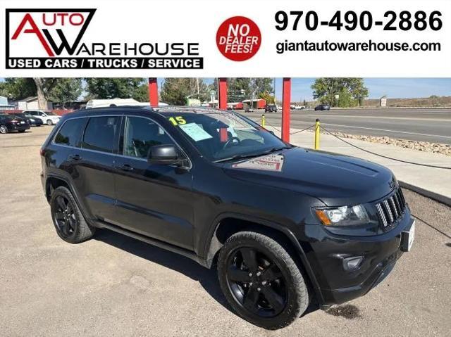 used 2015 Jeep Grand Cherokee car, priced at $17,498