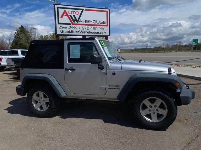 used 2012 Jeep Wrangler car, priced at $15,299