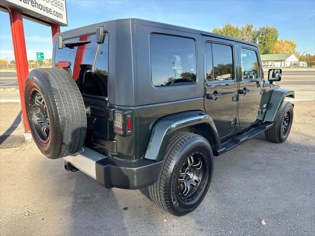 used 2010 Jeep Wrangler Unlimited car, priced at $15,998