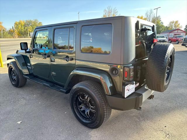 used 2010 Jeep Wrangler Unlimited car, priced at $15,998