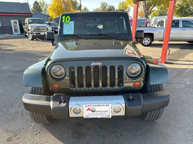 used 2010 Jeep Wrangler Unlimited car, priced at $15,998