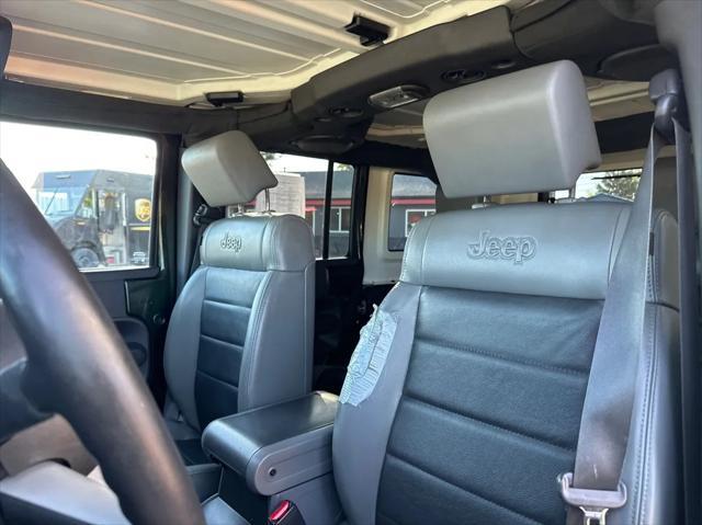 used 2010 Jeep Wrangler Unlimited car, priced at $15,998