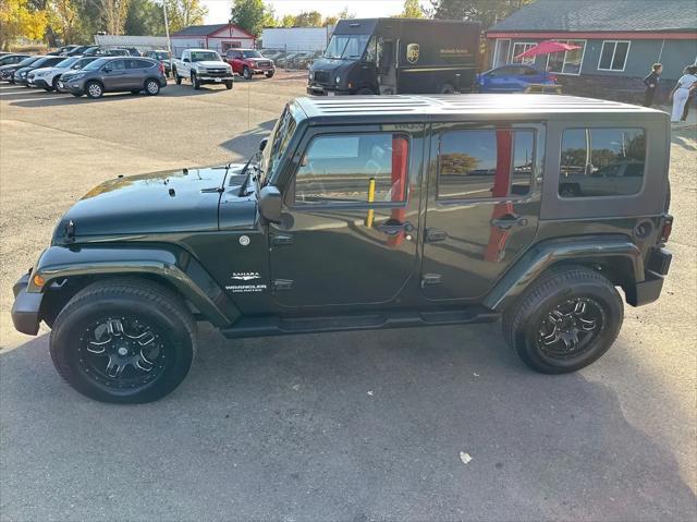 used 2010 Jeep Wrangler Unlimited car, priced at $15,998