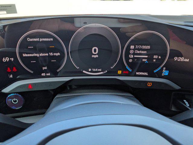 new 2025 Porsche Taycan car, priced at $111,685