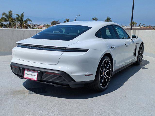 new 2025 Porsche Taycan car, priced at $130,325