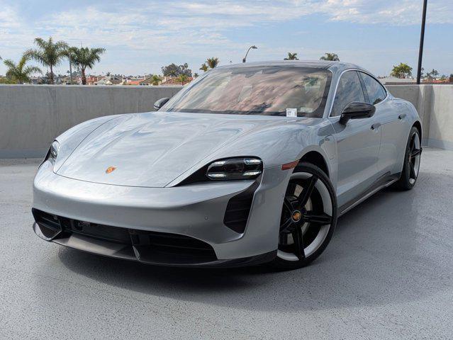 used 2024 Porsche Taycan car, priced at $127,900