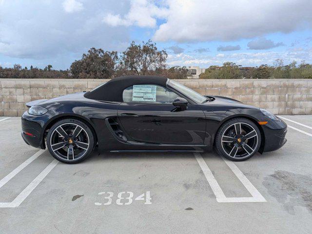 new 2025 Porsche 718 Boxster car, priced at $97,385