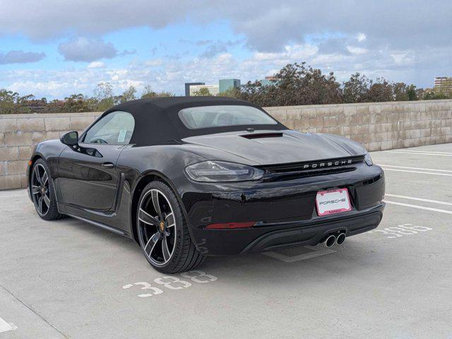 new 2025 Porsche 718 Boxster car, priced at $97,385