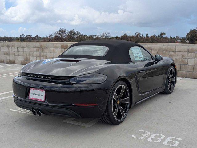 new 2025 Porsche 718 Boxster car, priced at $97,385