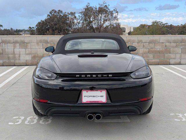 new 2025 Porsche 718 Boxster car, priced at $97,385
